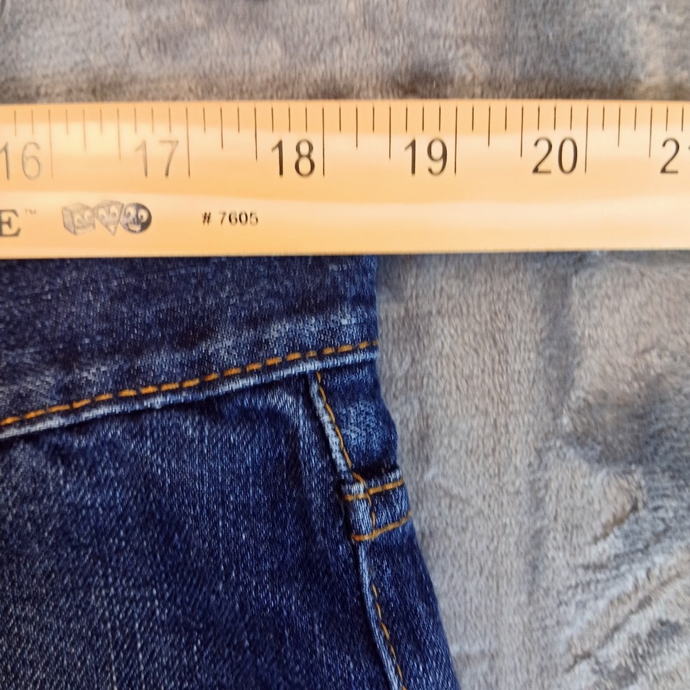 Tommy Hilfiger Jeans Mens 37x29 Blue Classic Fit Straight Leg Denim Pants - Picture 7 of 11